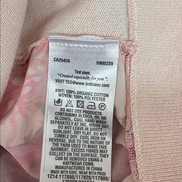 Ted Baker Pink Sweater Cardigan - Picture 9 of 10